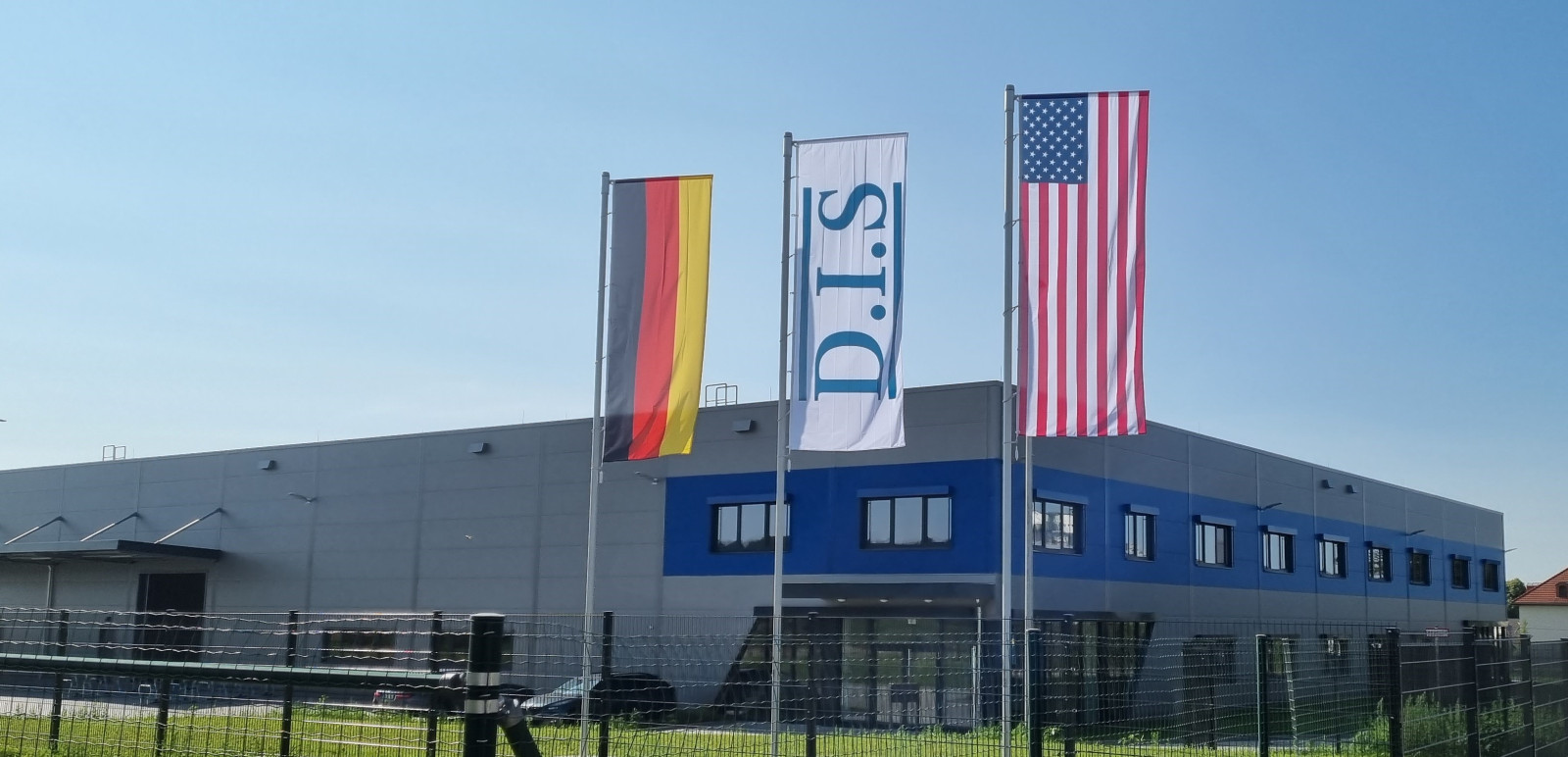D.I.S site in Pirna at day